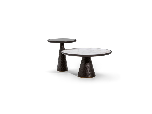 DUO | Pedestal table - Ceccotti Collezioni